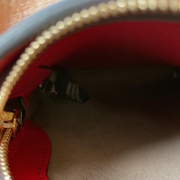 Fendi Bustine 3 Pockets Crossbody Leather and Zucca Coated Canvas Monogram Mini - Picture 6 of 12